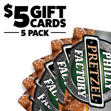 $5 Gift Cards - 5 Pack