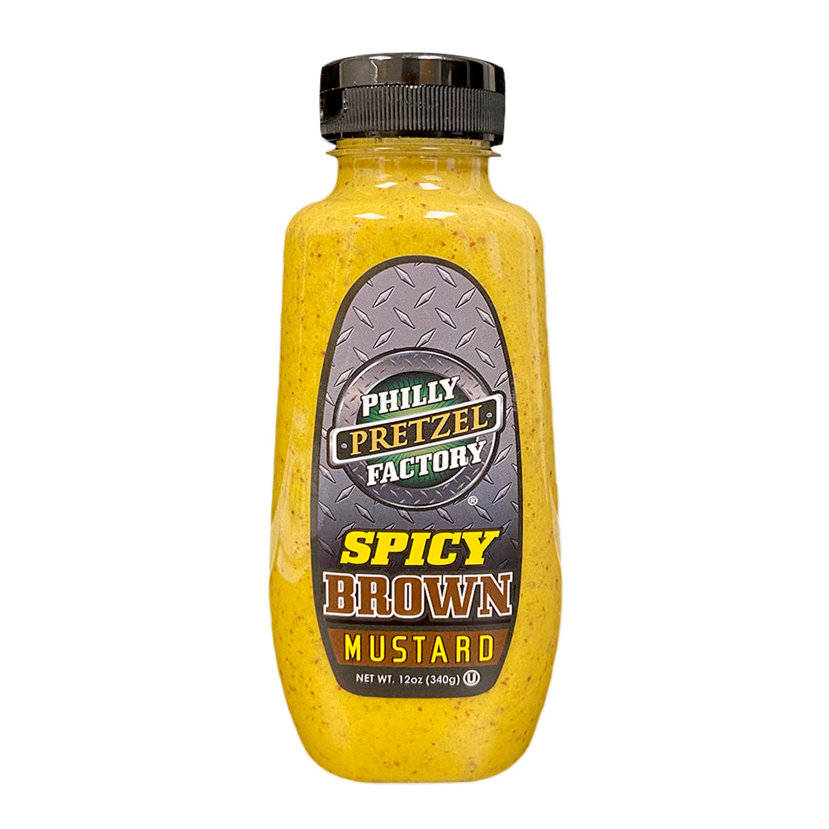 Mustard Spicy Brown Mustard Bottle Philly Pretzel Factory Gifts